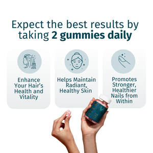 WEEM Hair Skin Nail Vitamin Gummies